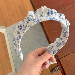 Laura Ashley ruffled headband